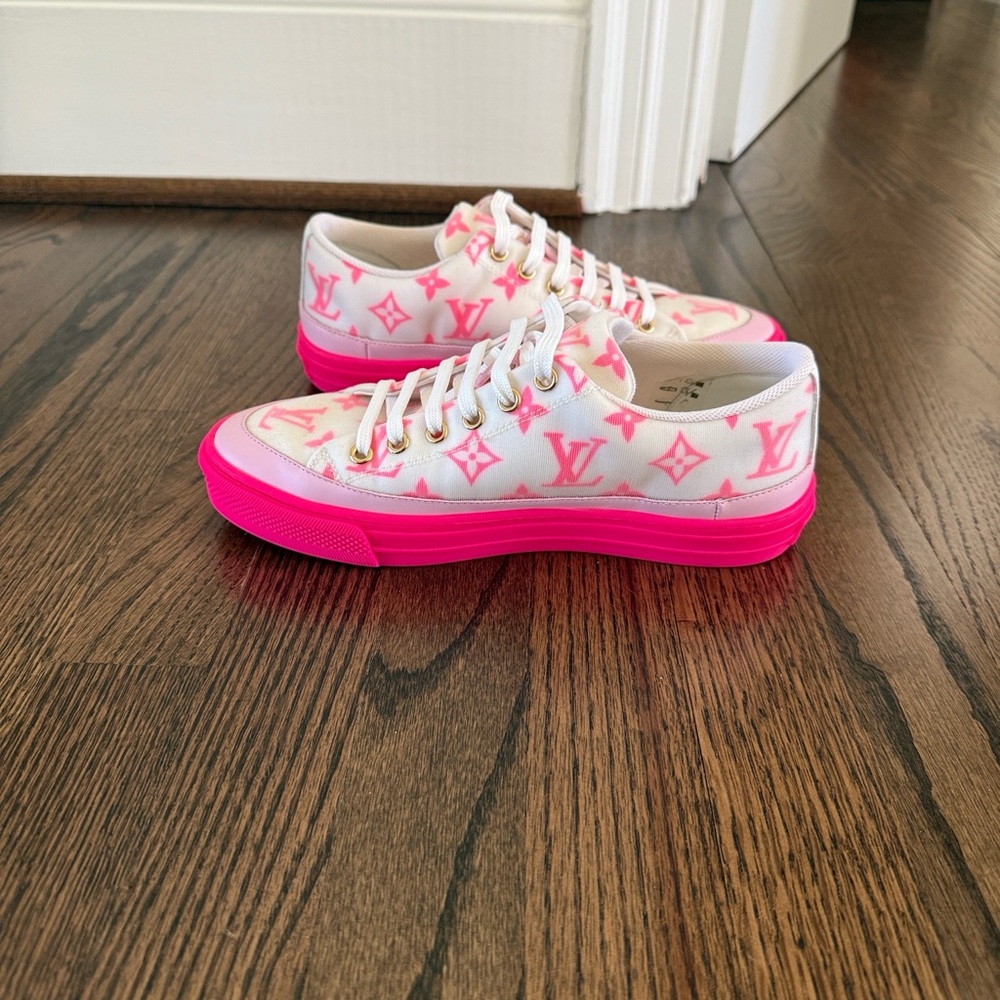 Louis Vuitton Stellar leather trainers - Picture 2 of 11